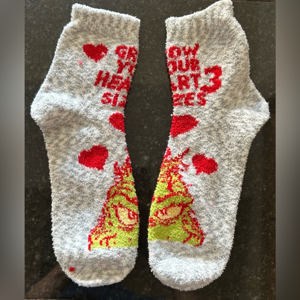 Brand New Winter Christmas Fuzzy Socks